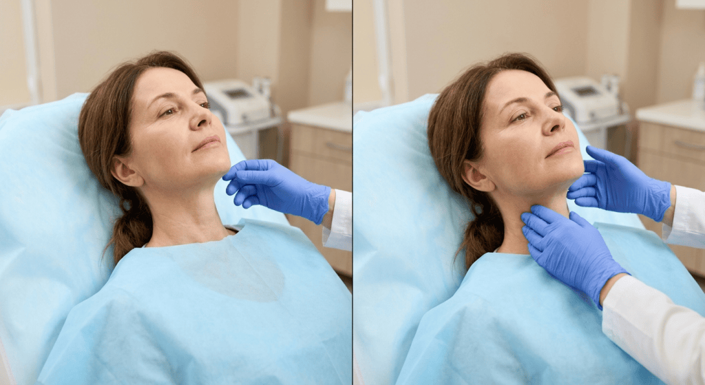Nefertiti Lift vs. Surgical Neck Lift Which One Actually Makes Sense for You